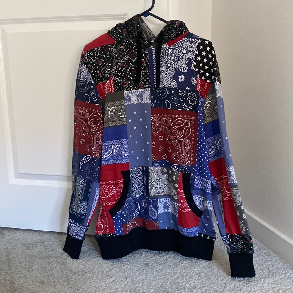 GPPR paisley hoodie